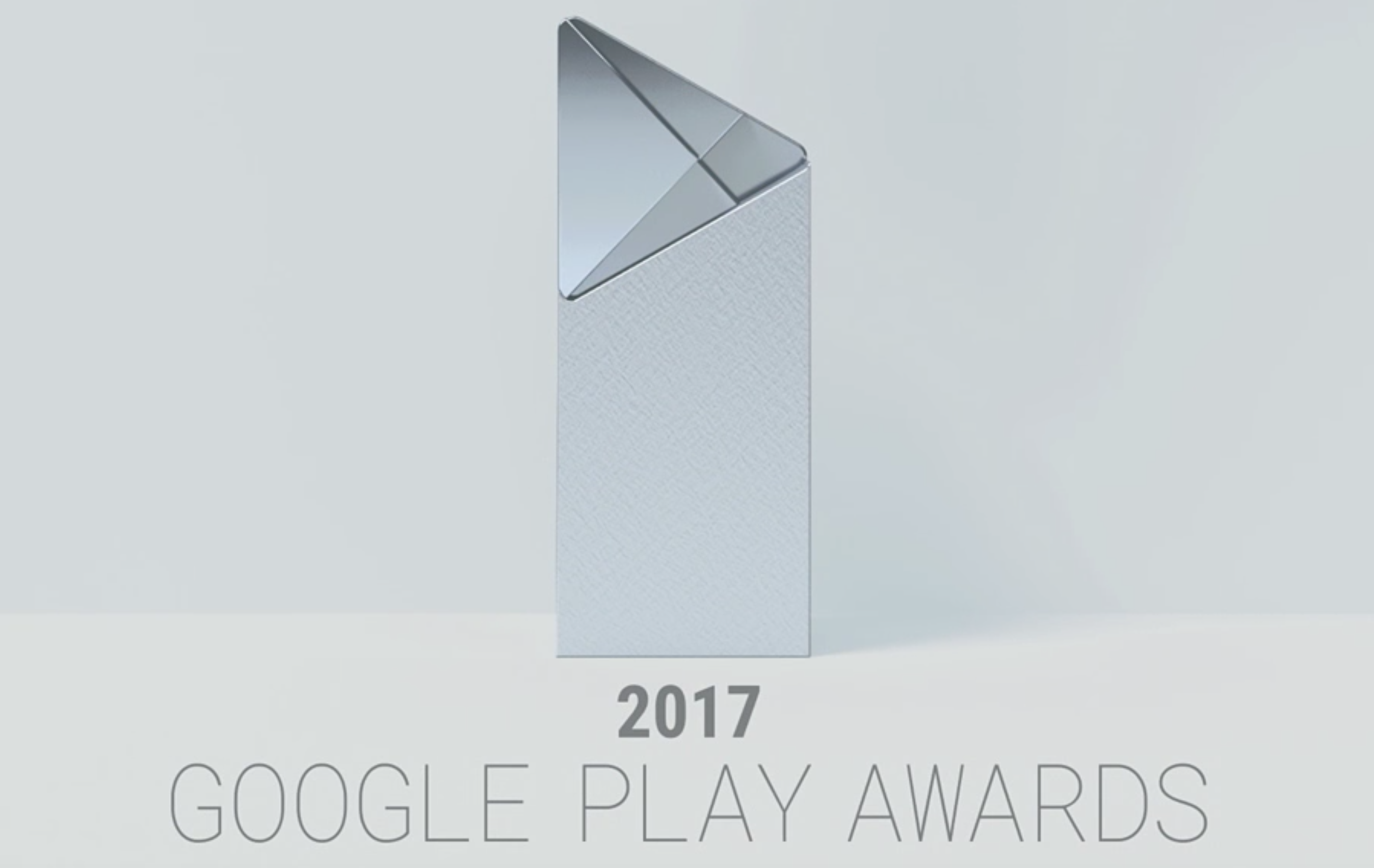 The Google Play Awards 2017 logo.