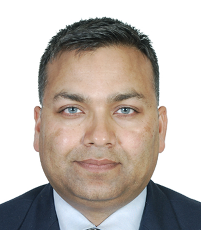 Headshot of Sailesh Kumar Mishra looking at the camera.